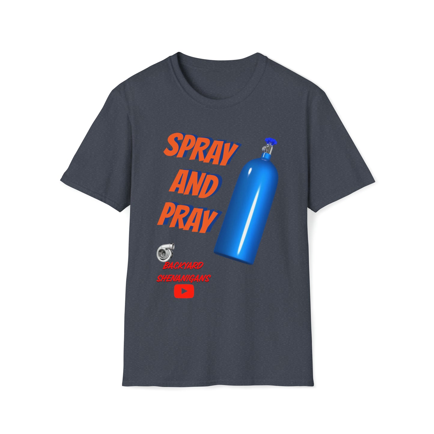 SPRAY AND PRAY T SHIRT