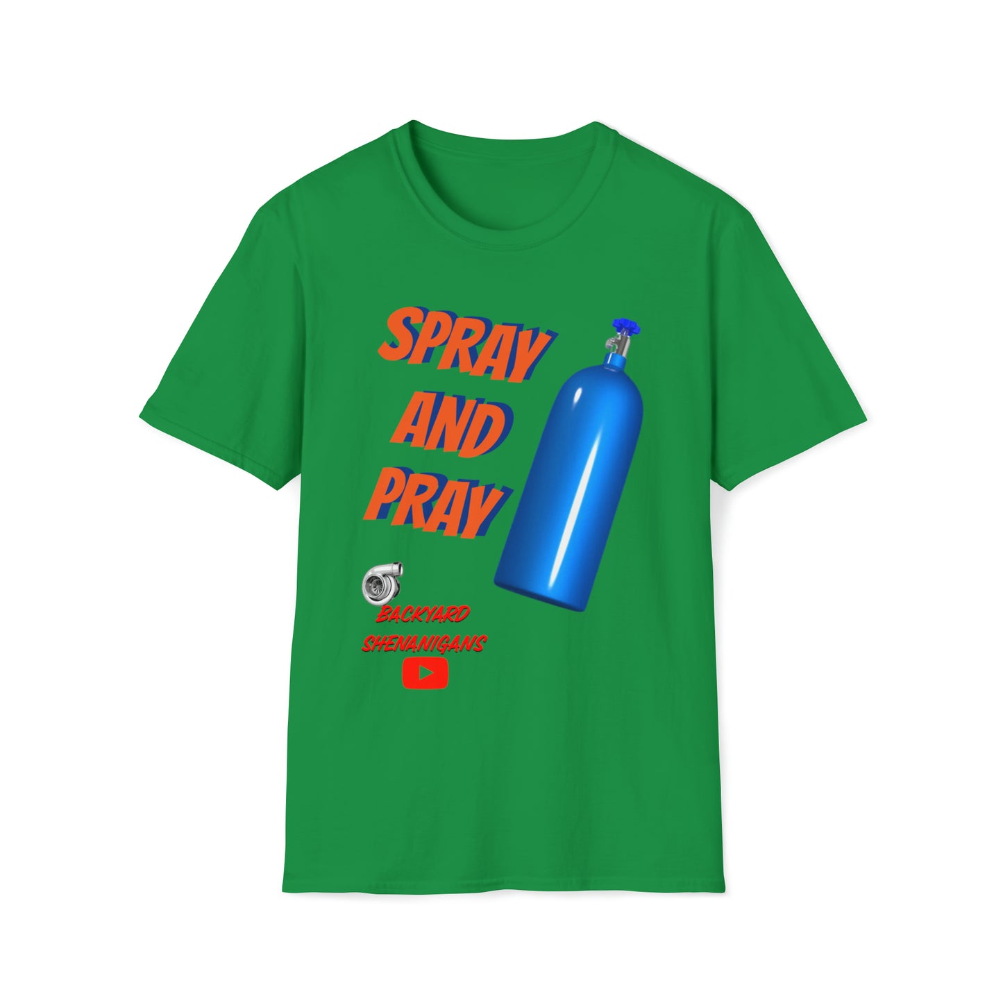 SPRAY AND PRAY T SHIRT