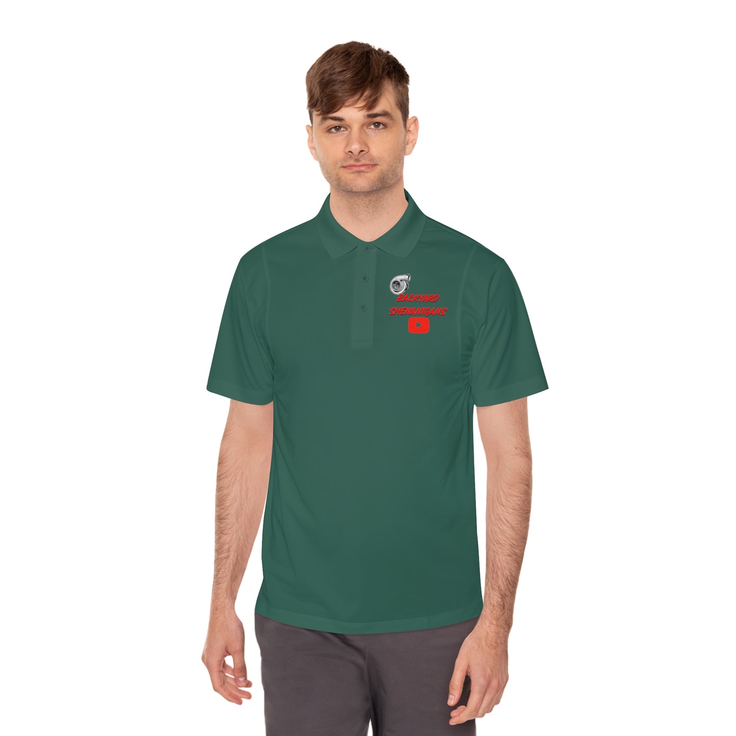BACKYARD SHENANIGANS Polo Shirt