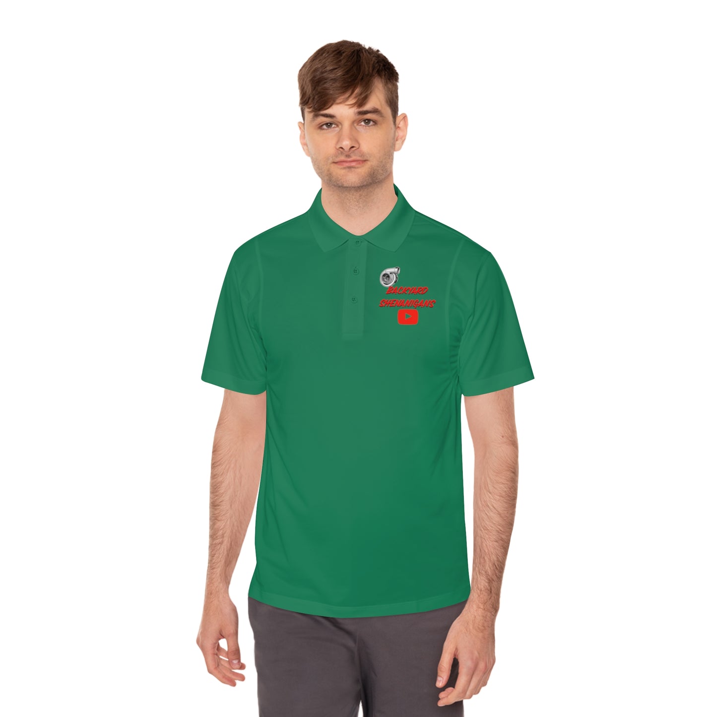 BACKYARD SHENANIGANS Polo Shirt