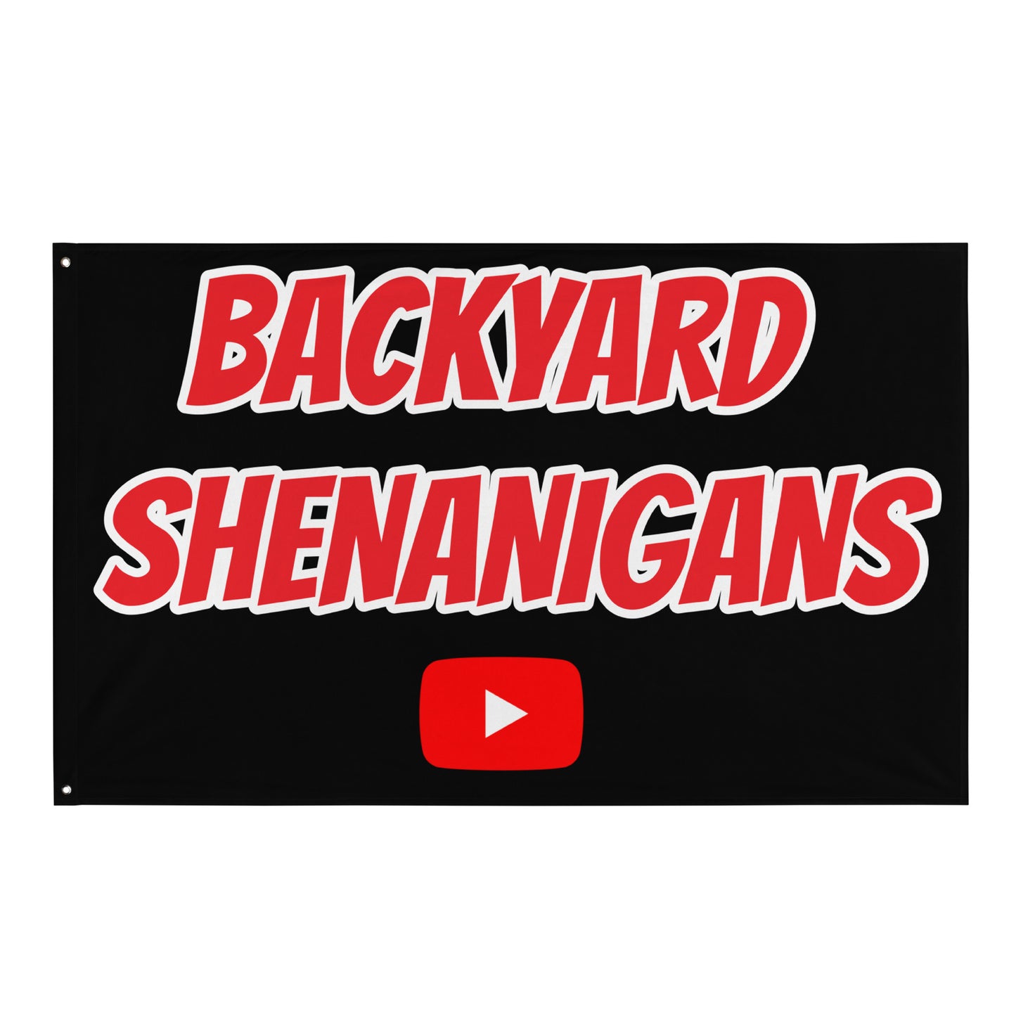 Backyard Shenanigans Flag