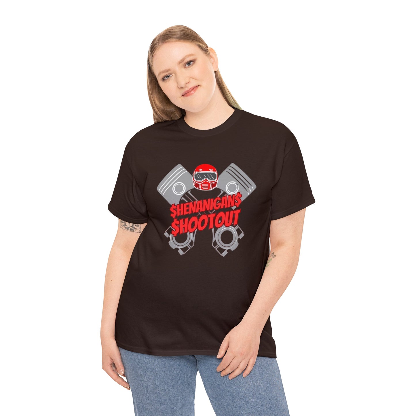 Backyard Shenanigan shootout T shirt