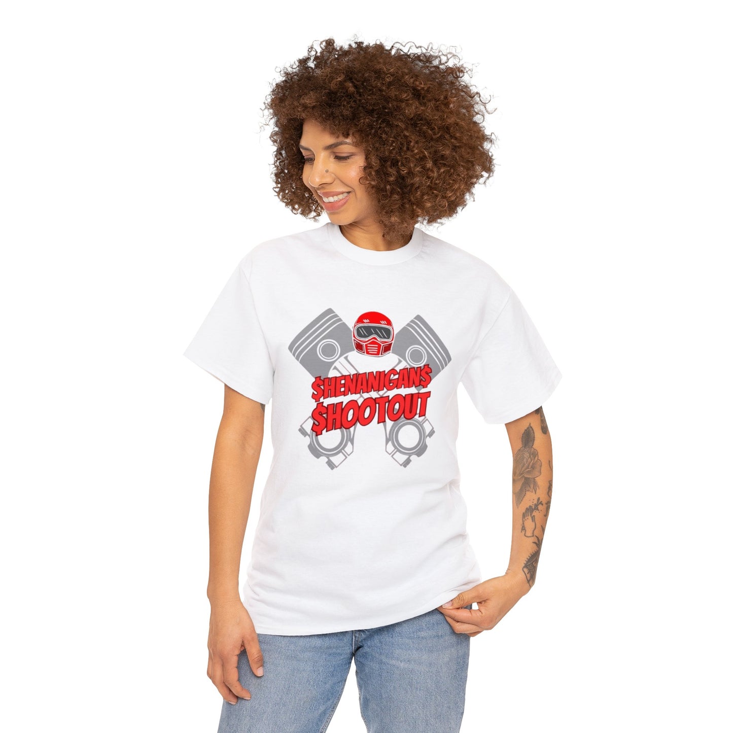 Backyard Shenanigan shootout T shirt