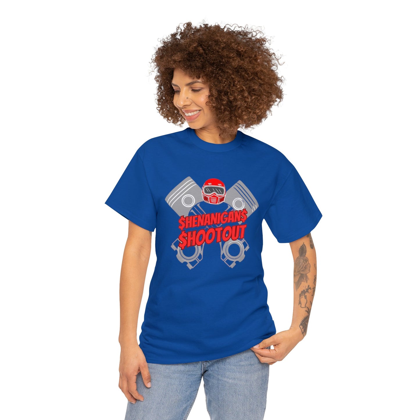 Backyard Shenanigan shootout T shirt